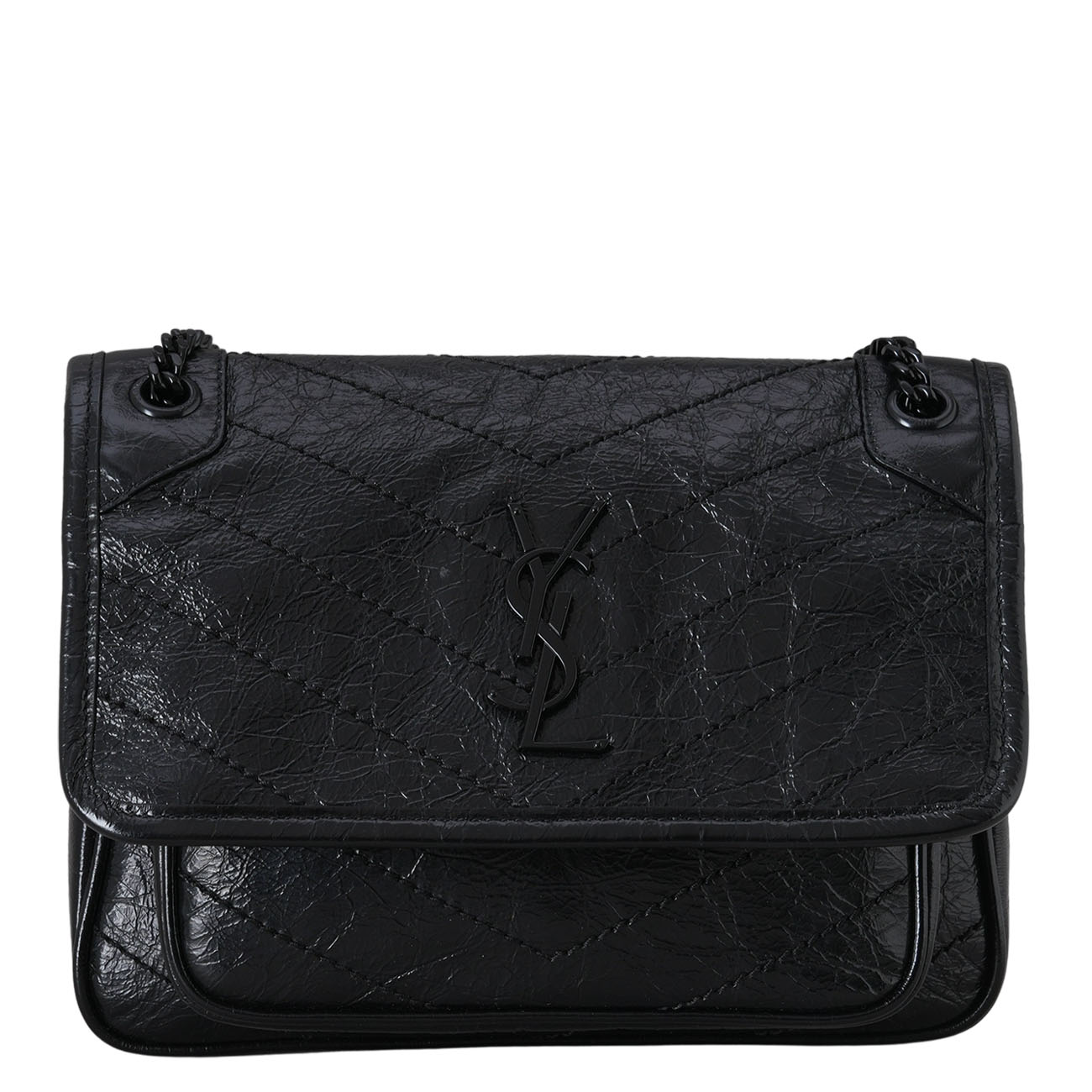 YVES SAINT LAURENT(USED)생로랑 6331851 빈티지 니키 베이비 백